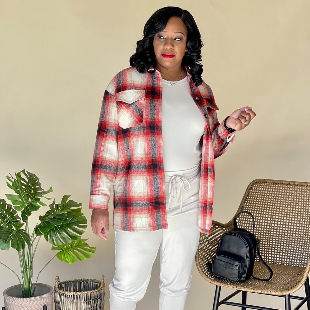 Flannel Plaid Shacket